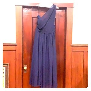 Navy blue bridesmaid dress